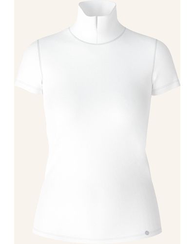 Marc Cain Jersey-Poloshirt - Weiß