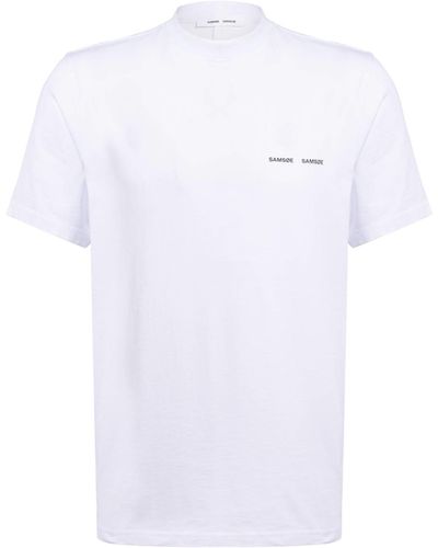 Samsøe & Samsøe T-Shirt NORSBRO - Weiß