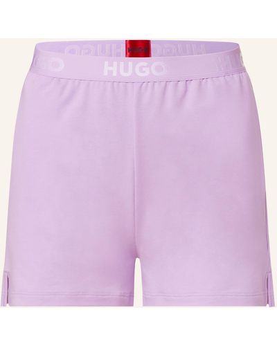 HUGO Lounge-Shorts SPORTY - Pink