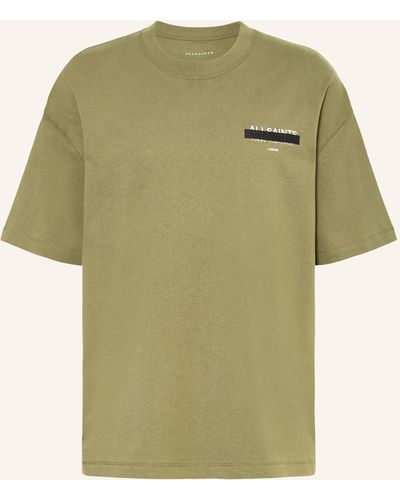 AllSaints T-Shirt REDACT - Grün