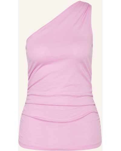 Closed One-Shoulder-Top - Pink