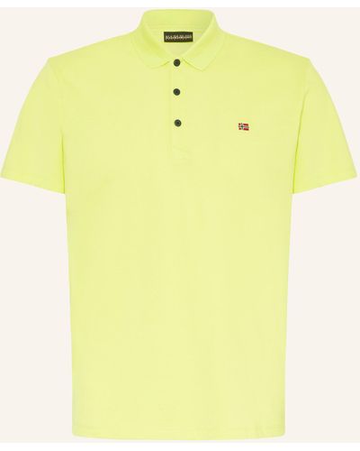 Napapijri Piqué-Poloshirt EALIS - Gelb