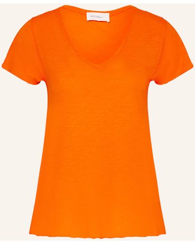 American Vintage T-Shirt JACKSONVILLE - Orange