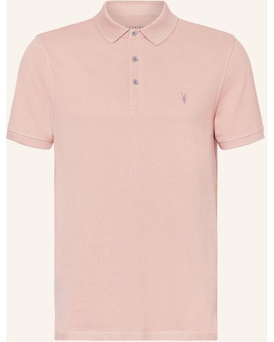 AllSaints Piqué-Poloshirt REFORM - Pink