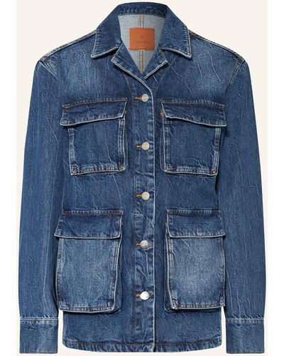 Anine Bing Jeansjacke ALDEN - Blau