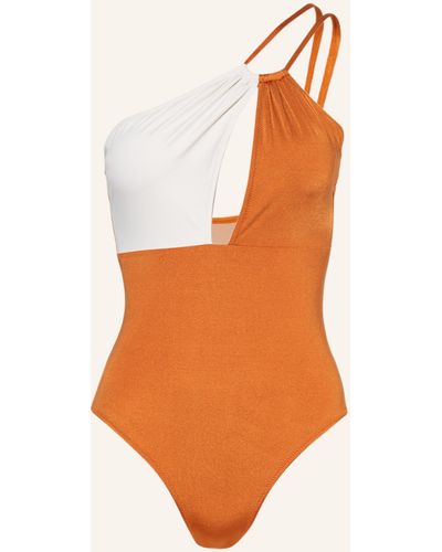 Evarae One-Shoulder-Badeanzug RIZO - Orange