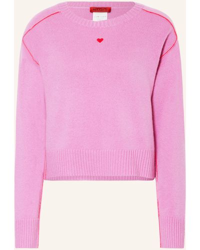 MAX&Co. Oversized-Pullover PARK aus Cashmere - Pink