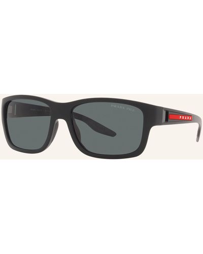 Prada Linea Rossa Sonnenbrille PS 01WS - Mehrfarbig