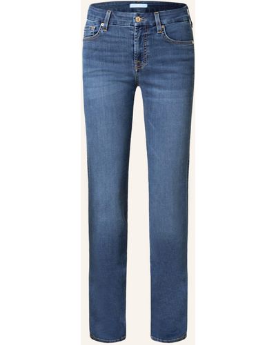 7 For All Mankind Straight Jeans KIMMIE - Blau