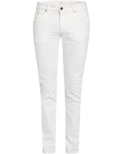 Profuomo Jeans Slim Fit - Weiß