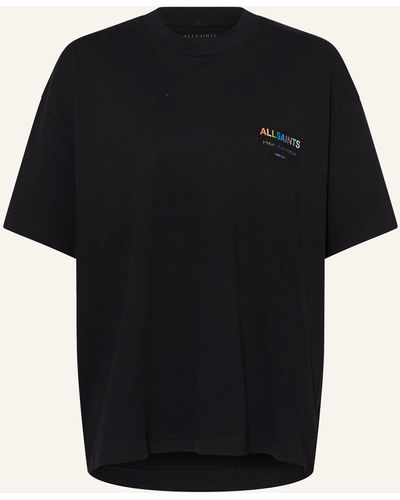 AllSaints Obersized-Shirt - Schwarz