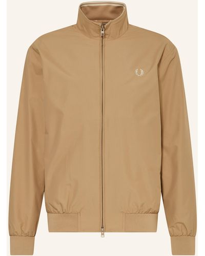 Fred Perry Jacke BRENTHAM - Natur