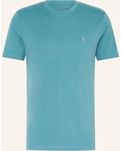AllSaints T-Shirt BRACE - Blau