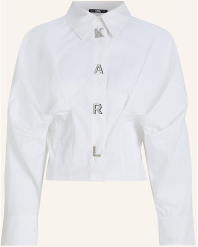 Karl Lagerfeld Bluse - Weiß