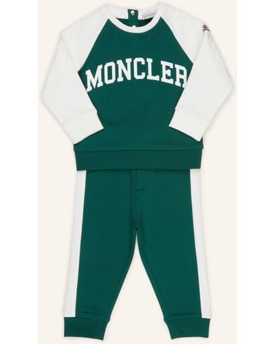 Moncler Set: Sweatshirt und Sweatpants - Grün