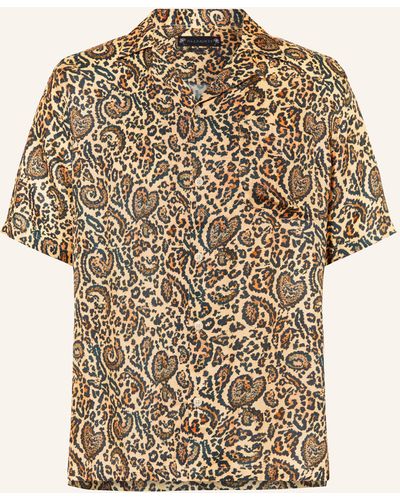 AllSaints Resorthemd LEO PAISLEY Relaxed Fit - Natur