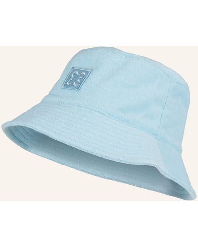 Codello Bucket-Hat aus Frottee - Blau