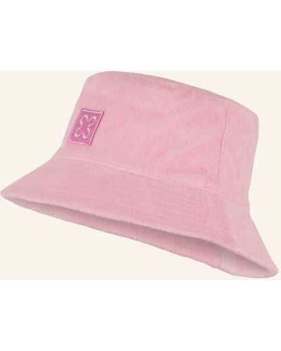 Codello Bucket-Hat aus Frottee - Pink