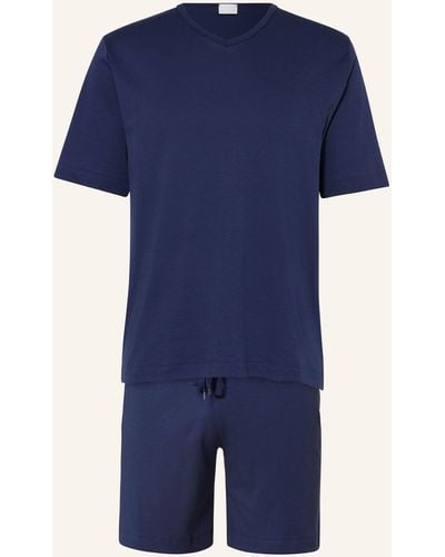 Mey Shorty-Schlafanzug - Blau