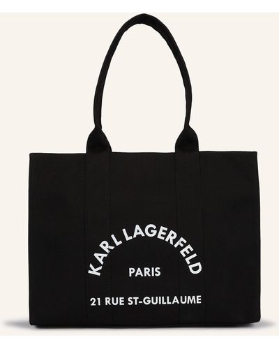 Karl Lagerfeld Shopper - Schwarz