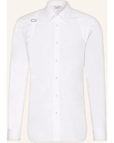 Alexander McQueen Hemd Regular Fit - Weiß