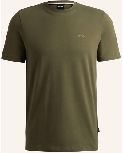 BOSS T-Shirt THOMPSON 01 Regular Fit - Grün