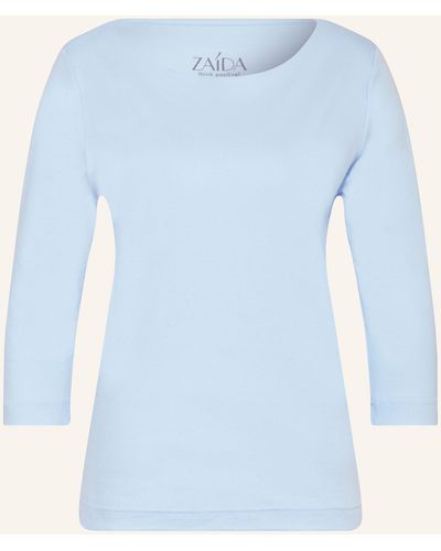 ZAÍDA Shirt mit 3/4-Arm - Blau