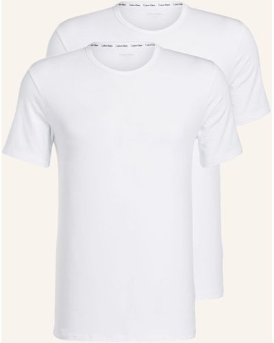 Calvin Klein 2er-Pack T-Shirts MODERN COTTON STRETCH - Weiß