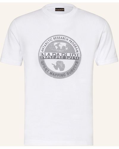 Napapijri T-Shirt BOLLO - Weiß