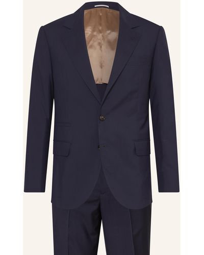 Brunello Cucinelli Anzug Slim Fit - Blau