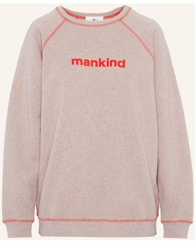 7 For All Mankind MANKIND Sweatshirt - Pink
