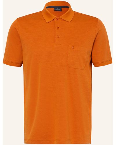 RAGMAN Piqué-Poloshirt - Orange