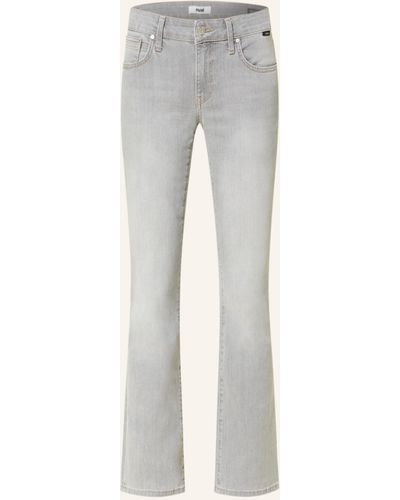 Mavi Bootcut Jeans BELLA - Grau