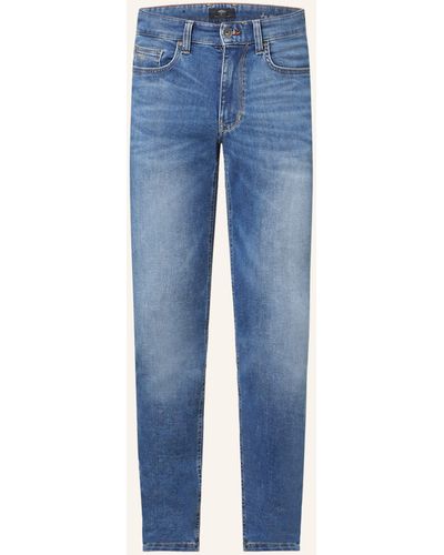 Fynch-Hatton Jeans Tapered Fit - Blau