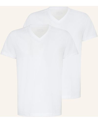 Jockey 2er-Pack V-Shirts - Weiß