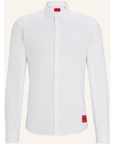 HUGO Casual Hemd ERO3-W Extra-Slim Fit - Weiß