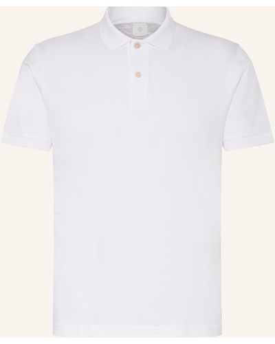 Eleventy Strick-Poloshirt - Weiß