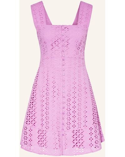 Suncoo Kleid CATANE aus Lochspitze - Pink