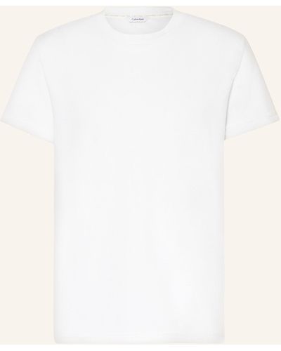 Calvin Klein T-Shirt aus Frottee - Natur