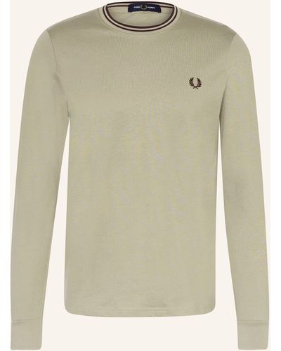Fred Perry Longsleeve - Natur