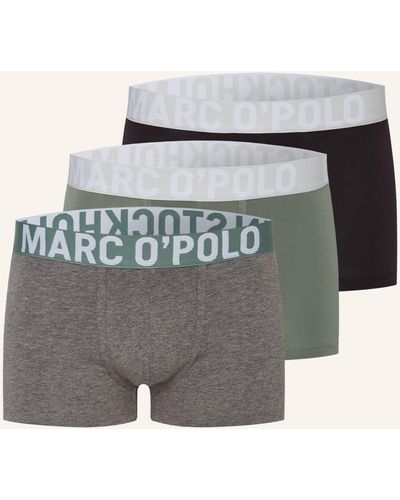 Marc O' Polo 3er-Pack Boxershorts - Grau
