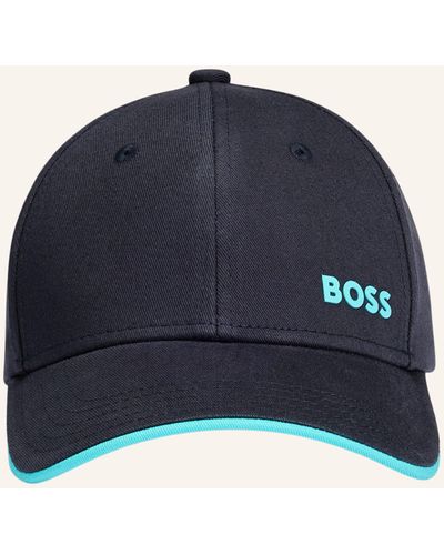 BOSS Gewebte Cap CAP-BOLD - Blau