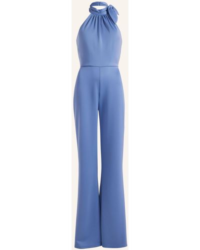 Unique Abendkleid FLARED JUMPSUIT - Blau