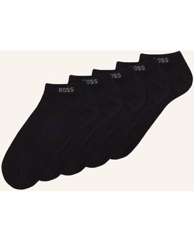 BOSS Casual Socken 5P AS LOGO CC W - Schwarz
