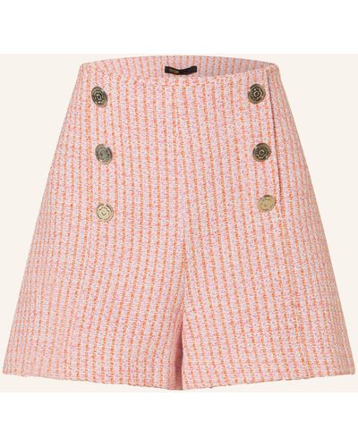 Maje Tweed-Shorts - Pink