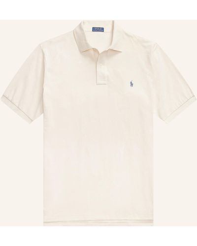 Ralph Lauren Piqué-Poloshirt - Natur