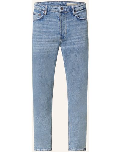 AllSaints Jeans DEAN Cropped Fit - Blau