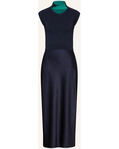 Ted Baker Kleid PAOLLA im Materialmix mit Cut-out - Blau