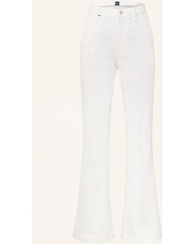 BOSS Flared Jeans FLARE HR 2.0 - Natur