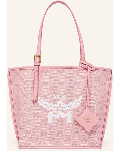 MCM Shopper LAURETOS MINI - Pink